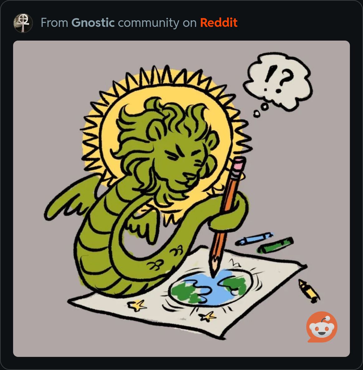 Yaldabaoth Reddit Cute